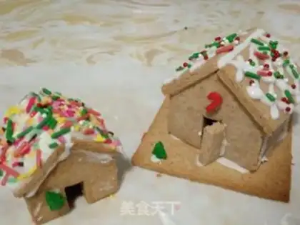 Make Gingerbread house step 14