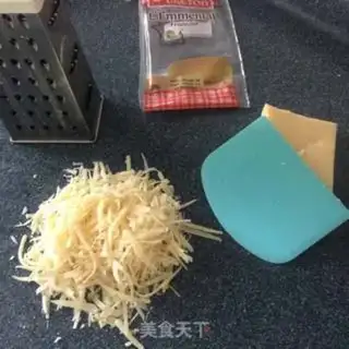 Make Big-hole cheese cake step 1