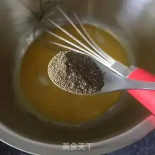 Make Big-hole cheese cake step 7