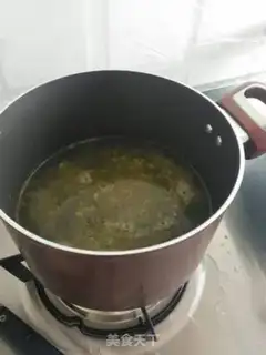 Make Spinach mushroom egg soup step 6