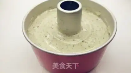 Make Dragon cat black sesame ricin cake step 7