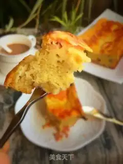 Make Big-hole cheese cake step 19