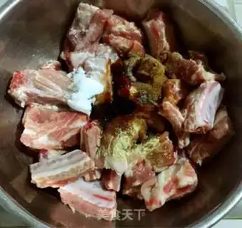 Make Garlic pork chops step 1