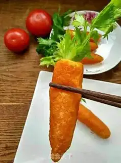 Make A soft carrot step 9