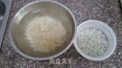 Make Soap melon silver eardrum step 0