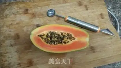Make Soap melon silver eardrum step 3