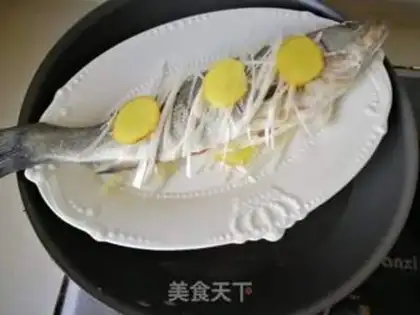 Make Steamed sea bass step 5