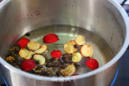 Make Qiu Ju Mountain tea step 3