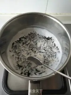 Make Coconut milk tea step 2