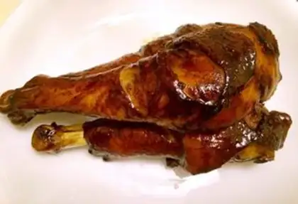 Make Honey roasted chicken legs step 10