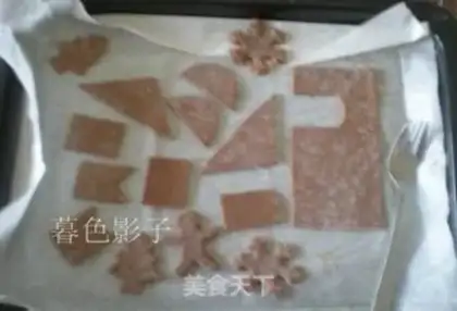 Make The fairytale gingercake house step 9
