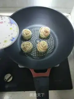 Make Rose fried dumplings step 10