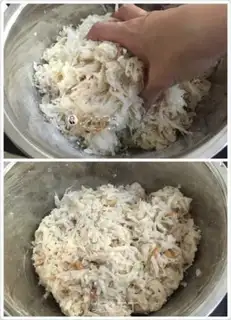 Make Carrot rolls step 4