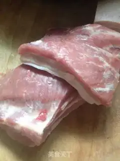 Make The dry bean horn step 0