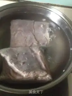 Make The dry bean horn step 1