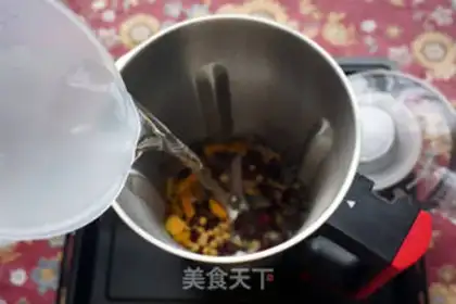 Make Red bean pumpkin soy sauce step 2