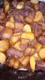 Make Potatohead red meat step 8