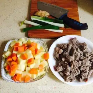 Make Potato stew step 1