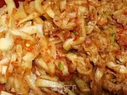 Make Korean corn paste step 2