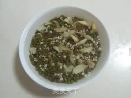 Make Green bean rice lily step 1