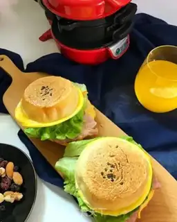 Make Quick-hand burger step 6