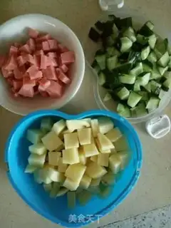 Make Sausage potato rice step 0