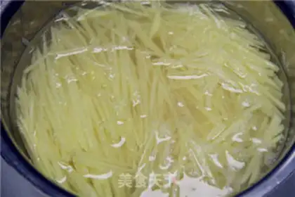 Make Spooning potatoes step 1