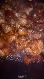 Make The mushrooms dry pig hands step 5