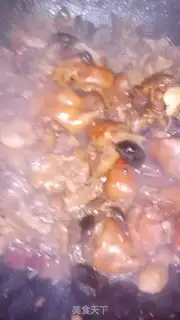 Make The mushrooms dry pig hands step 9