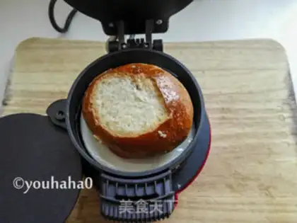Make Hamburger sandwich step 3