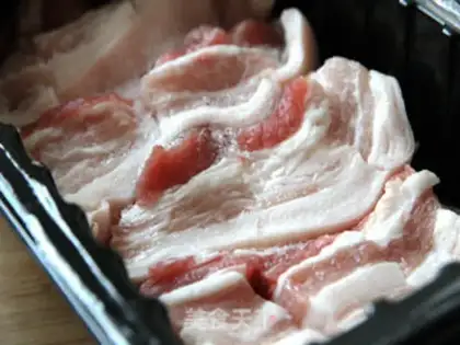 Make Secret red meat step 1