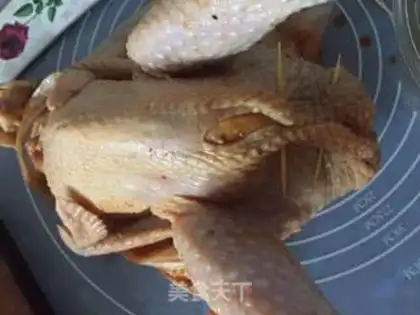 Make Christmas chicken step 2