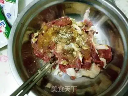 Make Homemade lamb string step 0