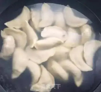 Make Three fresh dumplings step 11