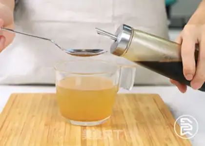 Make Eggs, eggs, rice step 6