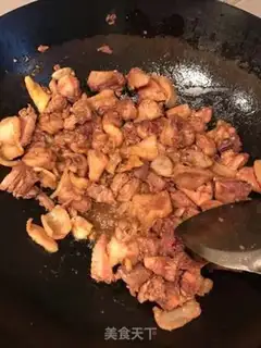 Make Potato chicken step 4