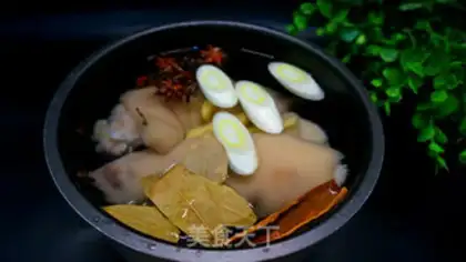 Make Pig hoof freeze step 4