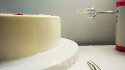 Make Watermelon cake step 30