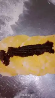 Make Bean Sand Rose rolls step 6