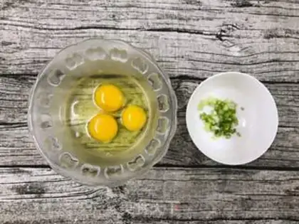 Make A thick egg burn step 0