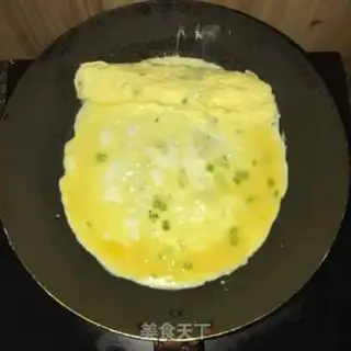 Make A thick egg burn step 3