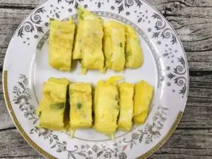 Make A thick egg burn step 6