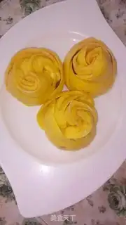 Make Bean Sand Rose rolls step 13