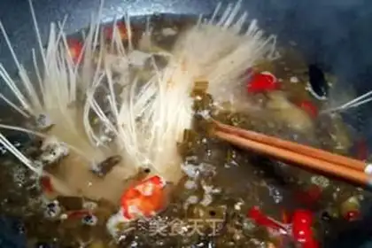 Make Sour eggs noodles step 5