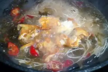 Make Sour eggs noodles step 6