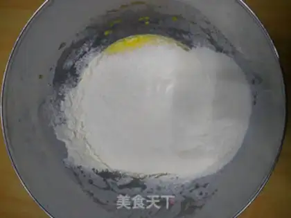 Make Orange lemon, four cake rolls step 2