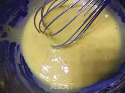 Make Orange lemon, four cake rolls step 3