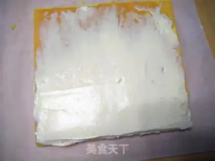 Make Orange lemon, four cake rolls step 9