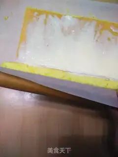 Make Orange lemon, four cake rolls step 10