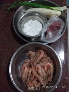 Make Shrimp radish step 0